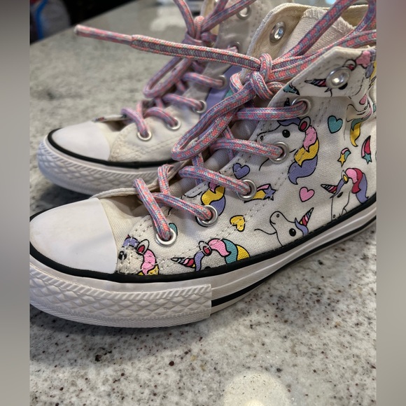 Unicorn Rainbow Converse Size 13 - Picture 4 of 16